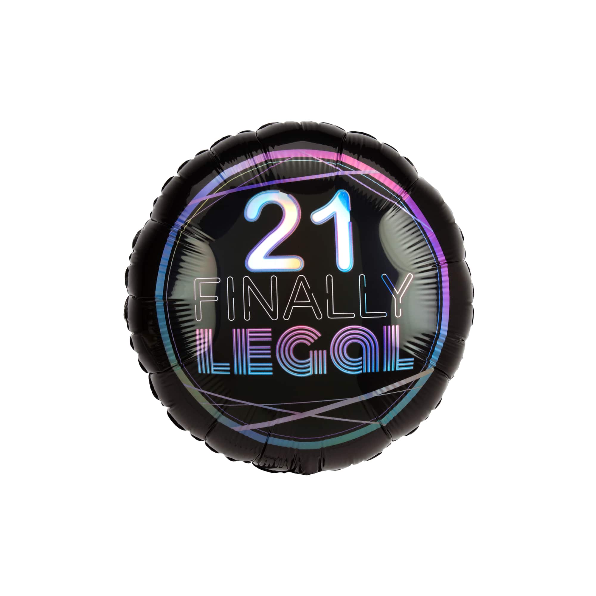 18" 21 Finally Legal Balloon